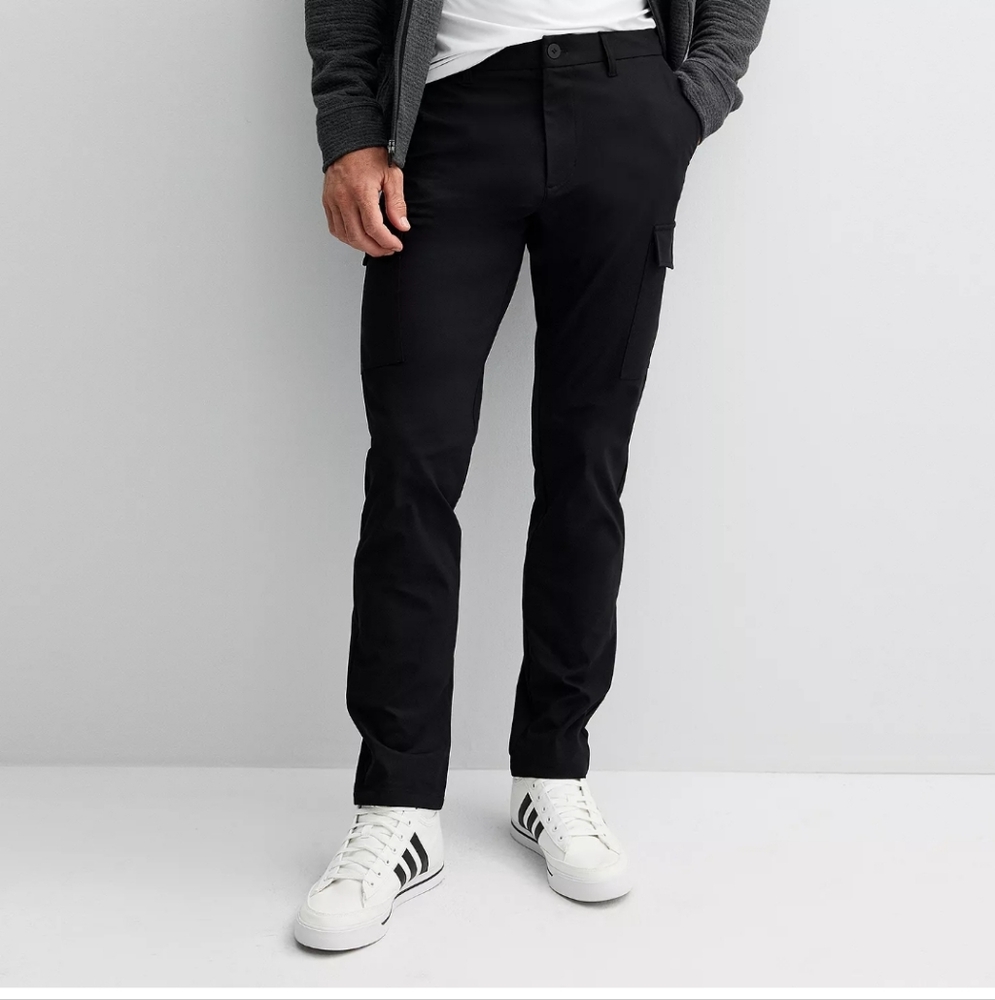 Sleek Black Cargo Pants